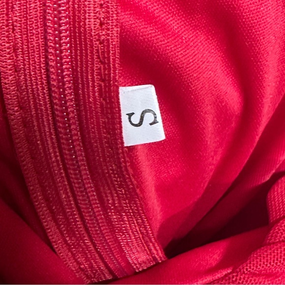 Red Strapless Ruched Mini Dress - Picture 4 of 4